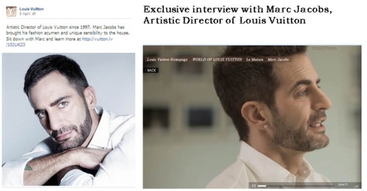 Louis Vuitton exclusive interview